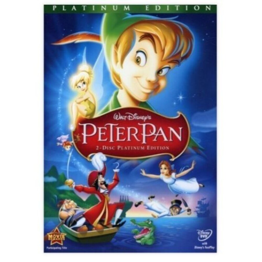 Peter Pan (DVD, 1953) Platinum Edition 2 disk set